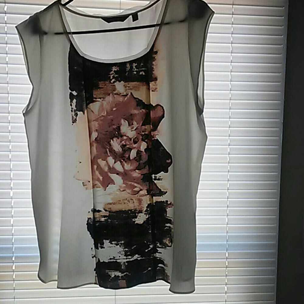 Cap sleeve blouse